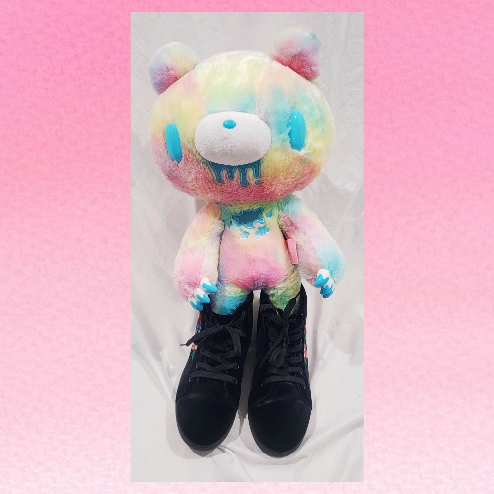 Black Goth E-Girl low top Boots